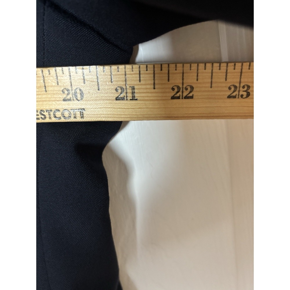 Jos A Bank Mens 40R Navy Blue Wool Gold Button Blazer Sport Coat Classic Preppy - Picture 6 of 14